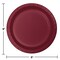 Touch Of Color 9" Burgundy Red Paper Plates 240 PK 473122B - alternate 2